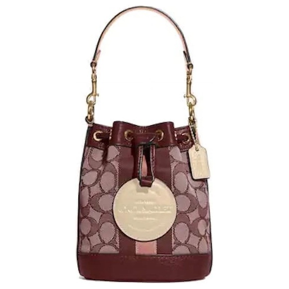 Coach Mini Dempsey bucket bag - Picture 1 of 13